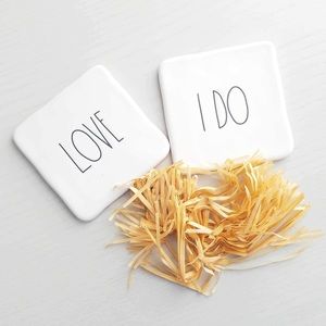 Rae Dunn Pair of Coasters